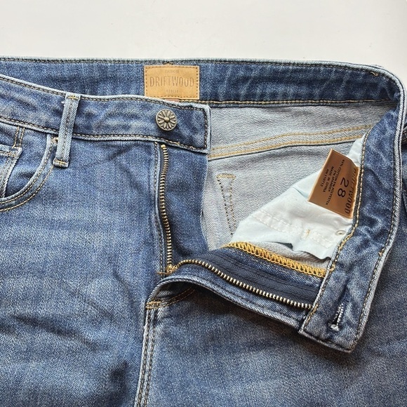 Driftwood Jackie Straight Leg High Rise Size 28 - Picture 16 of 16